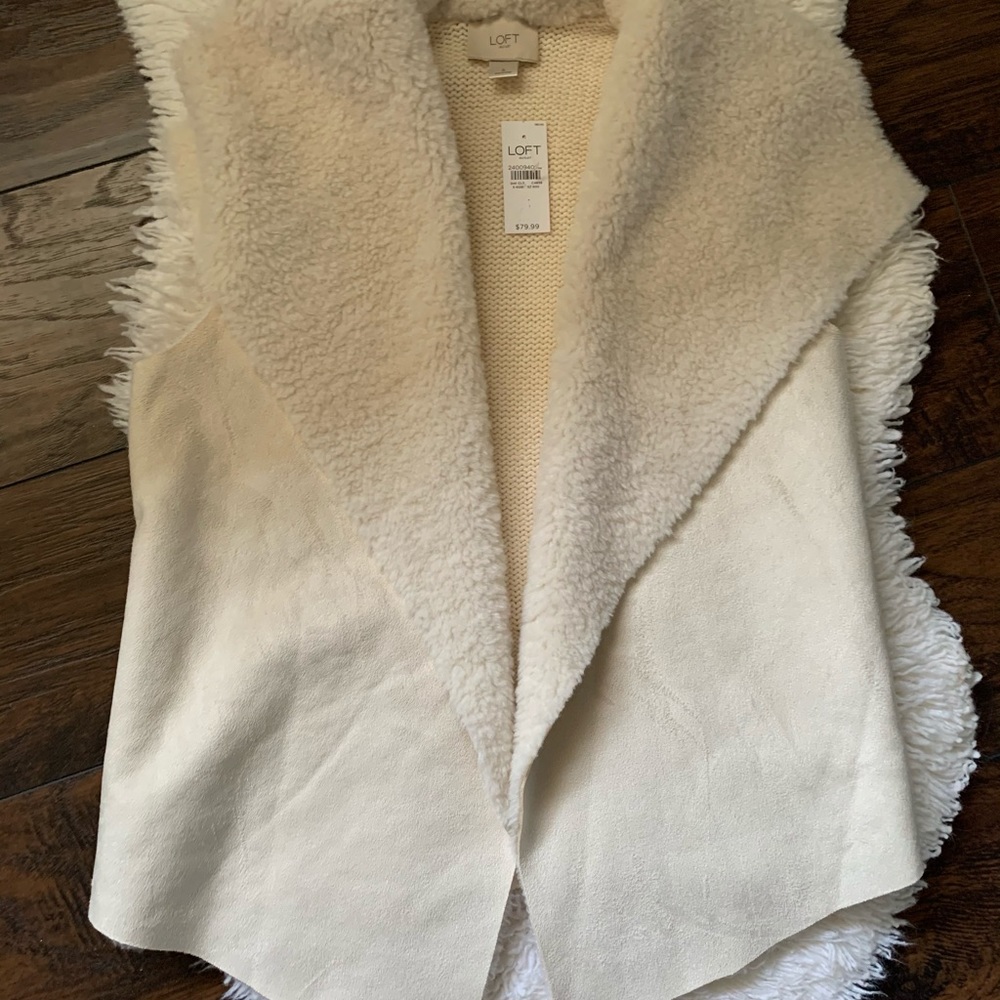 LOFT COTTON SLEEVELESS VEST - Picture 2 of 4